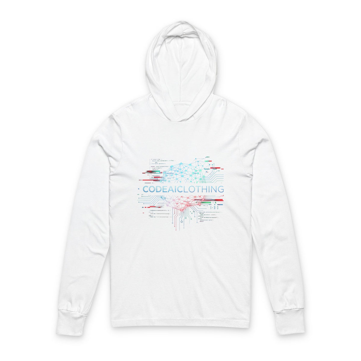 Unisex Hooded Long Sleeve Tee