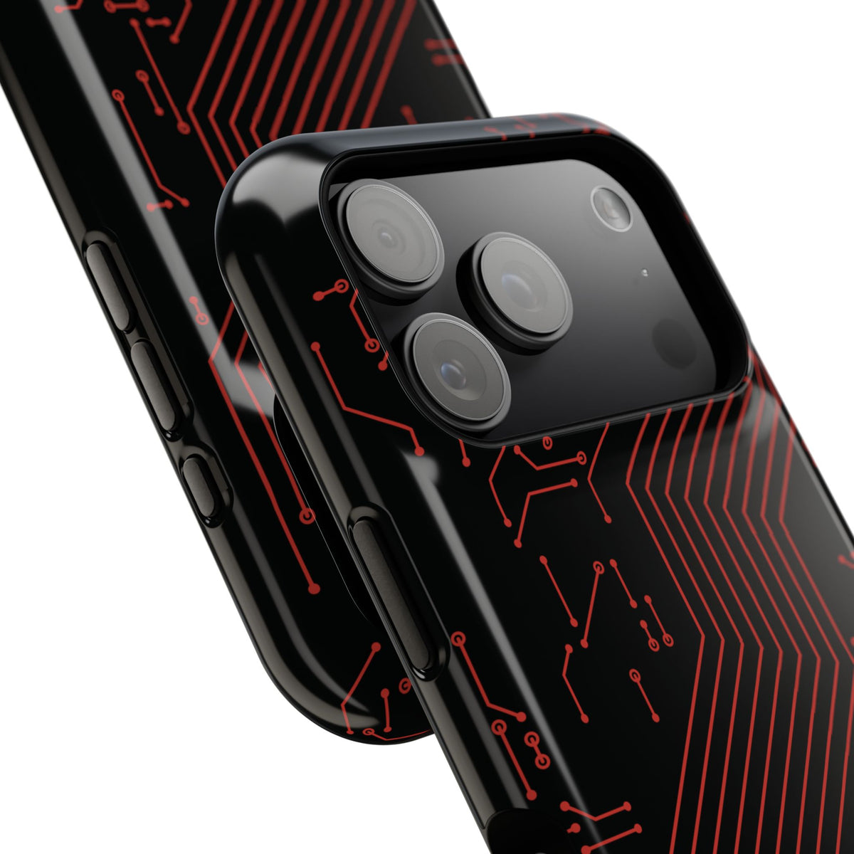 Code AI Circuit Phone Case