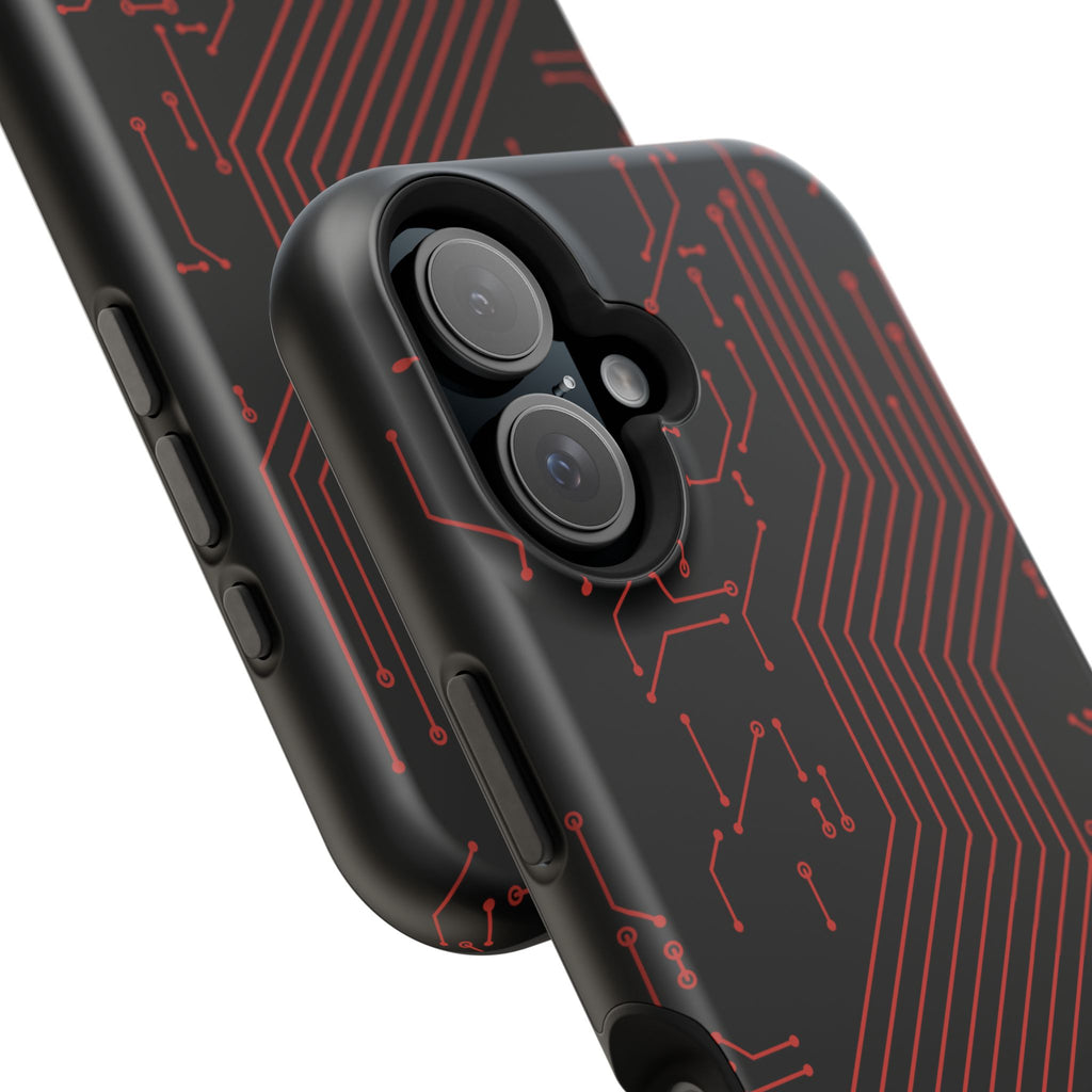 Code AI Circuit Phone Case