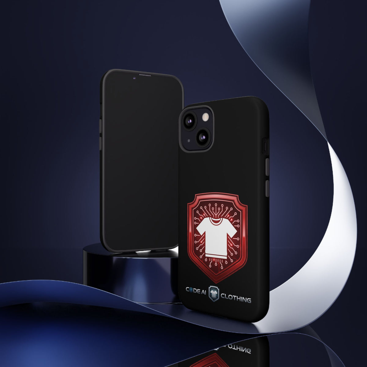 Red and White Code Case
