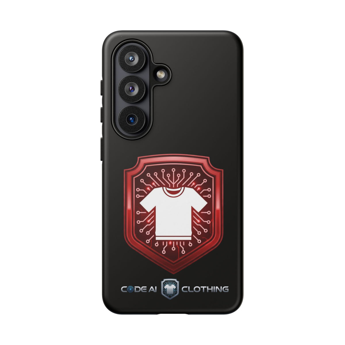 Red and White Code Case