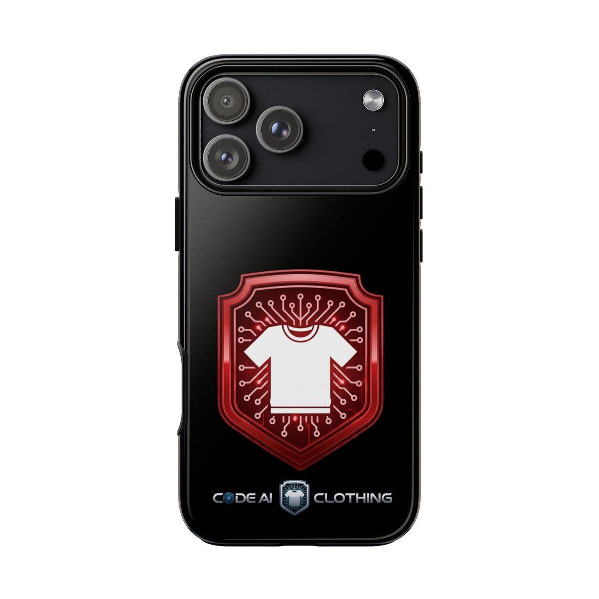 Red and White Code Case