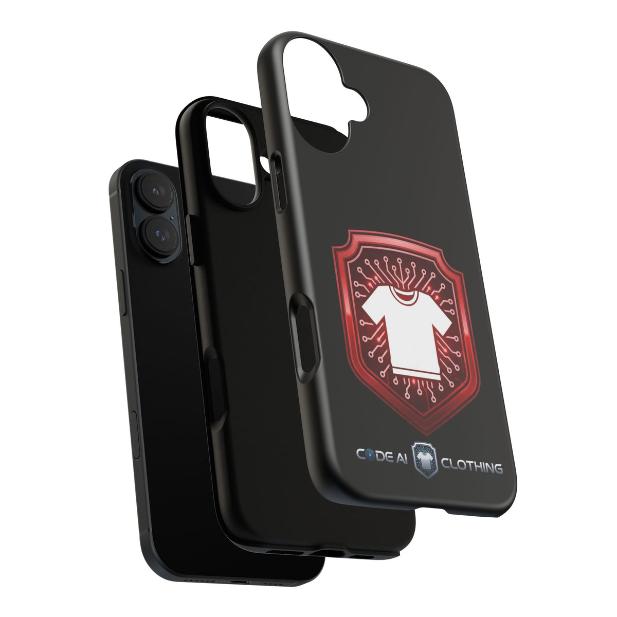 Red and White Code Case