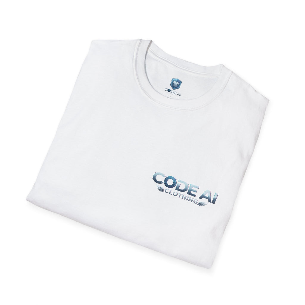 Sliver and black code ai clothing T-Shirt