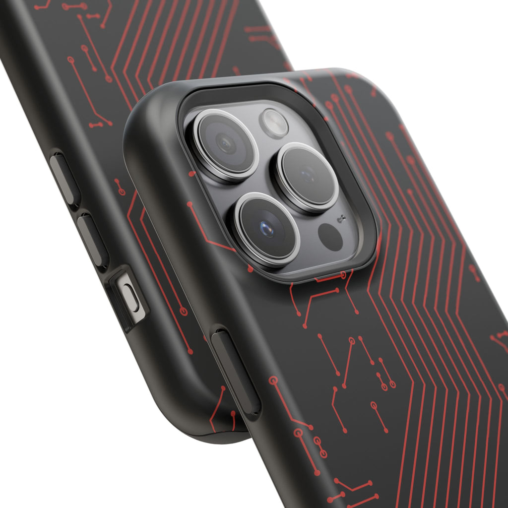Code AI Circuit Phone Case