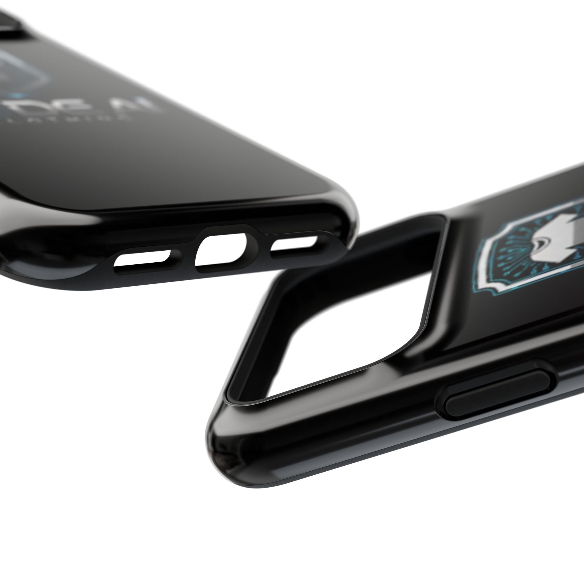 Code AI Clothing Impact-Resistant Phone Case — Tech Shield Logo