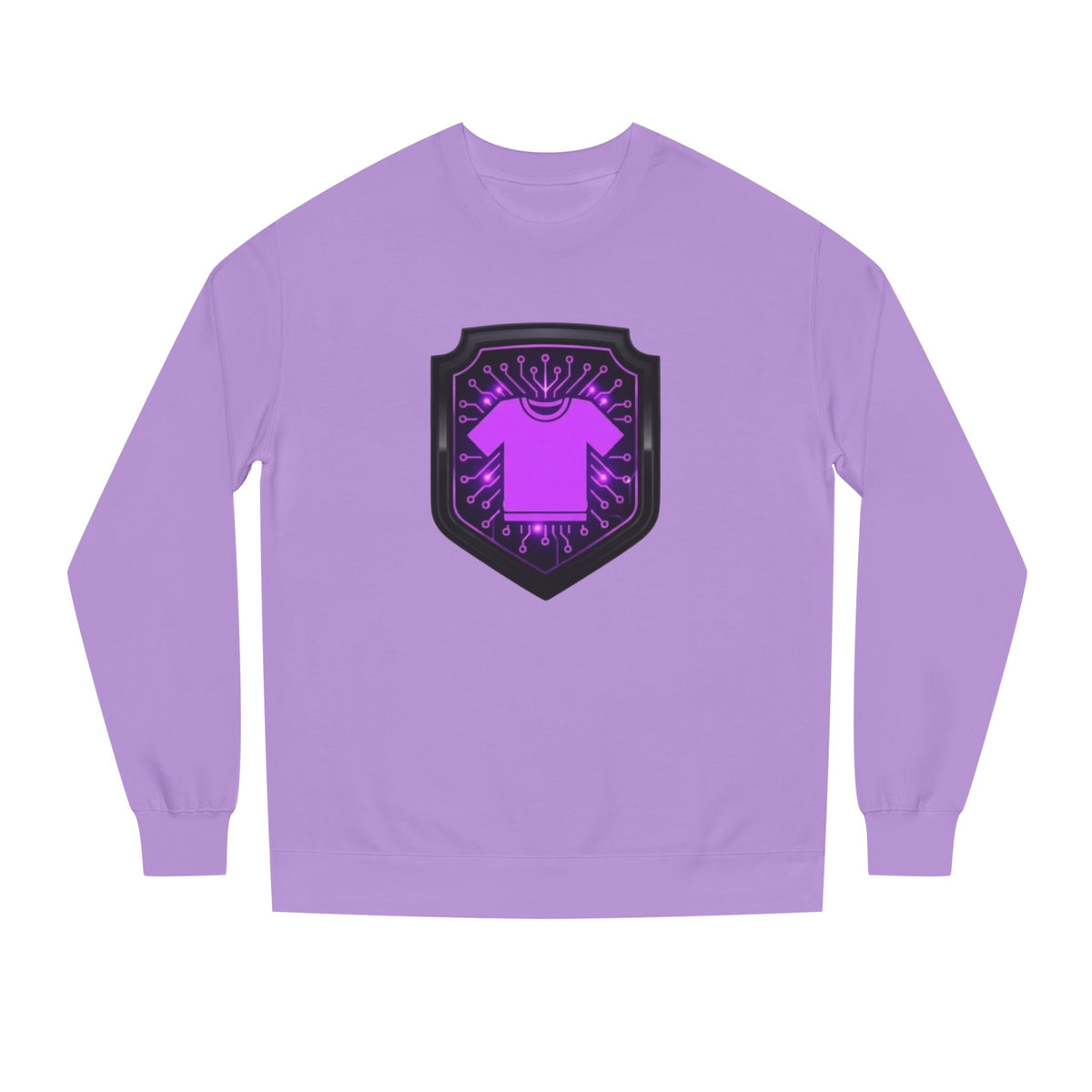 Purple Code Crewneck