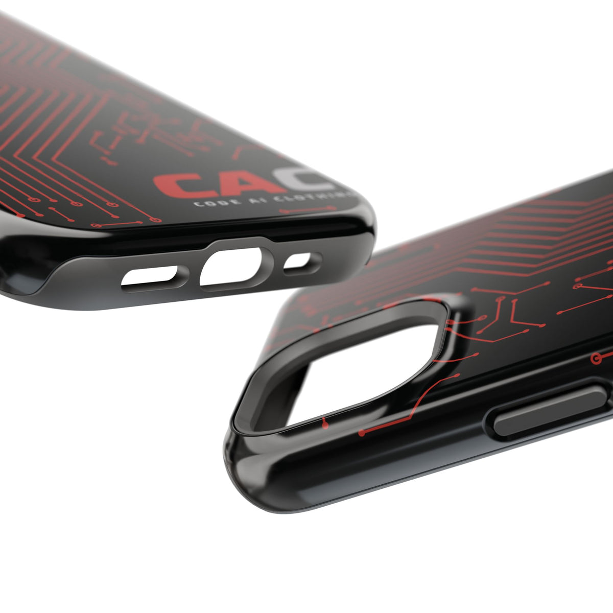 Code AI Circuit Phone Case