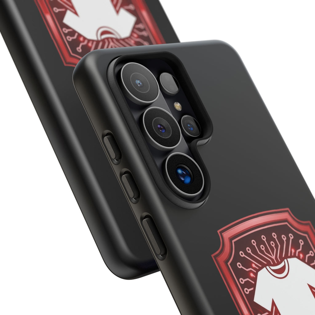 Red and White Code Case