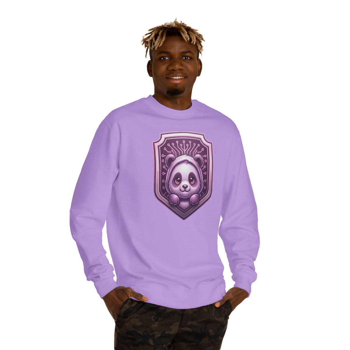 Panda Party Code Crewneck