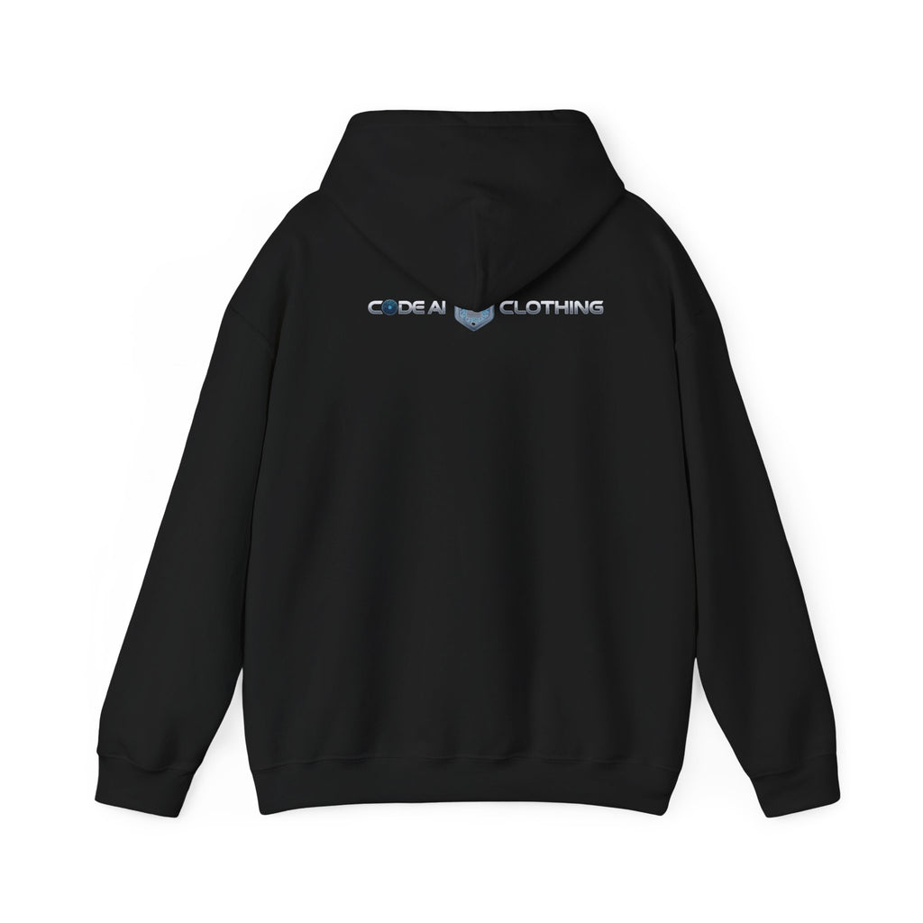 Code AI Logo Hoodie — Programmer Tech Pullover