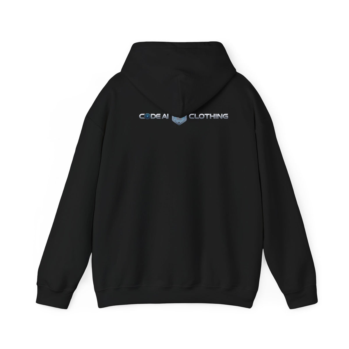 Code AI Logo Hoodie — Programmer Tech Pullover