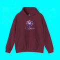 Heavy purple CodeAiclothing ™ Hooded Sweatshirt