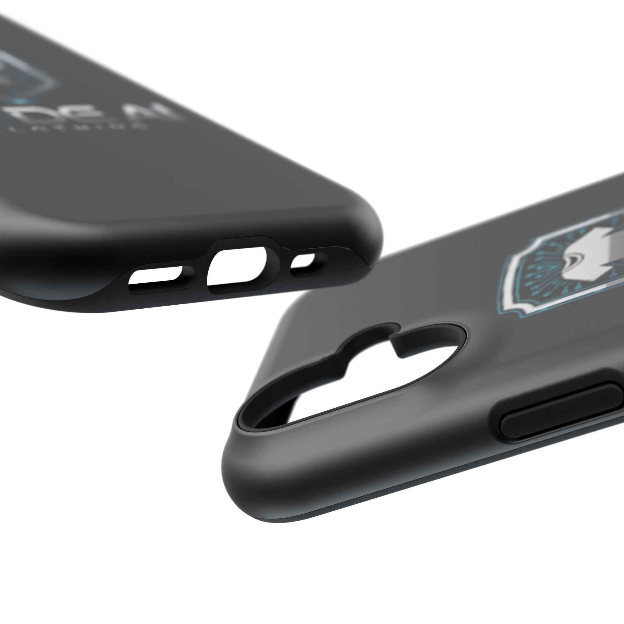 Code AI Clothing Impact-Resistant Phone Case — Tech Shield Logo