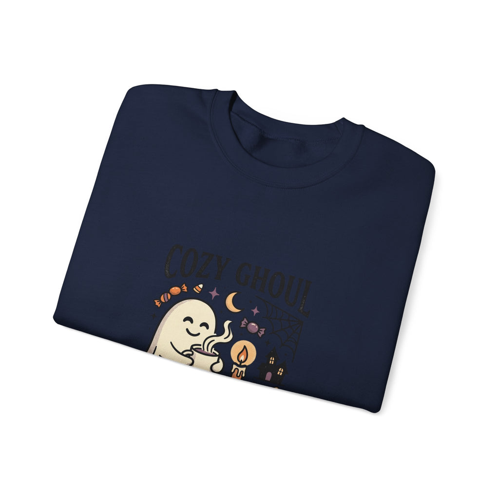 Cozy Ghoul October Nights Sweatshirt | Halloween Halloween Crewneck