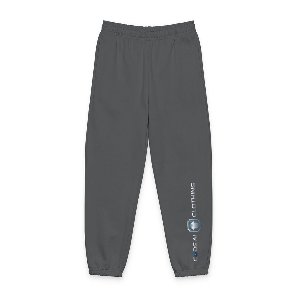 codeaiclothing Phase Sweatpants — Neutral Cozy Graphic Joggers