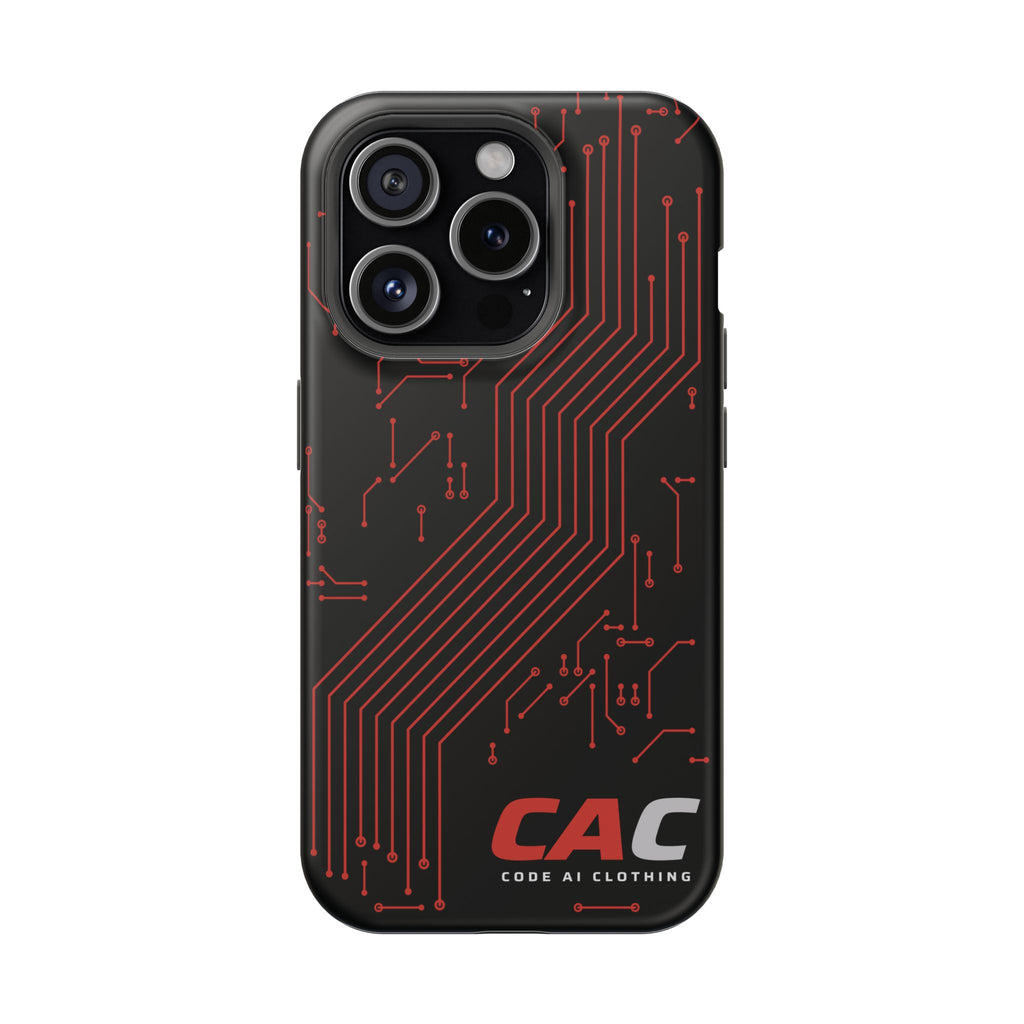 Code AI Circuit Phone Case