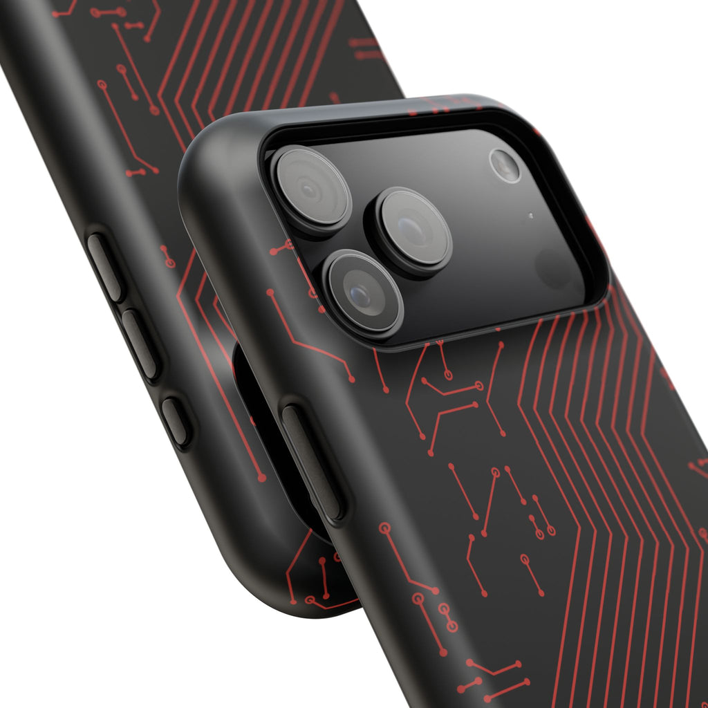 Code AI Circuit Phone Case