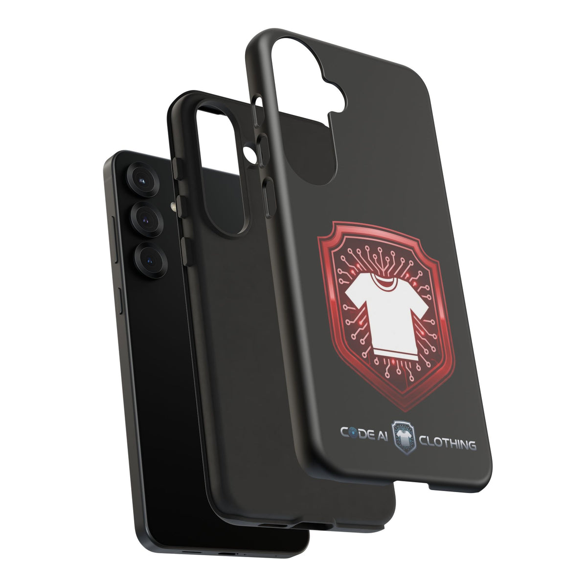Red and White Code Case