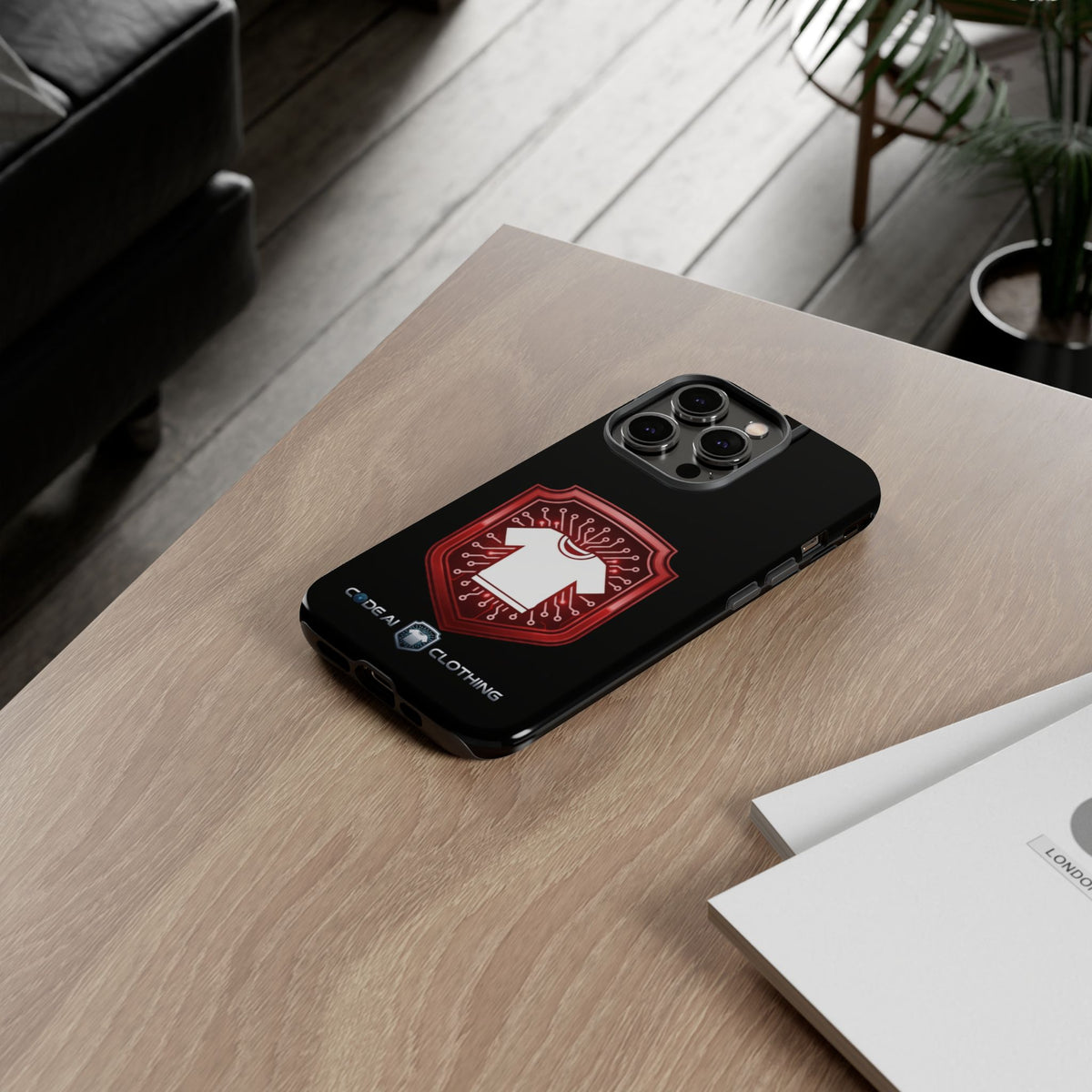Red and White Code Case