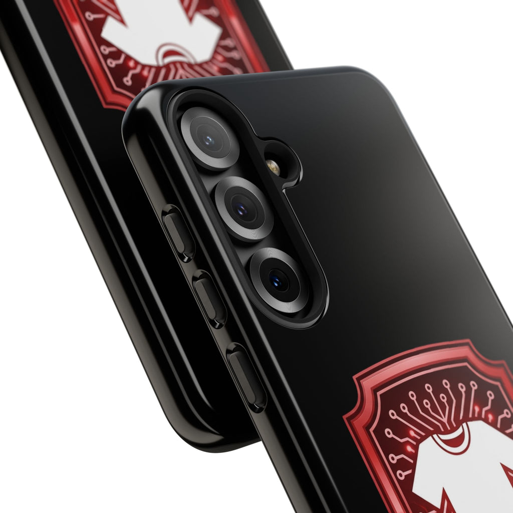 Red and White Code Case