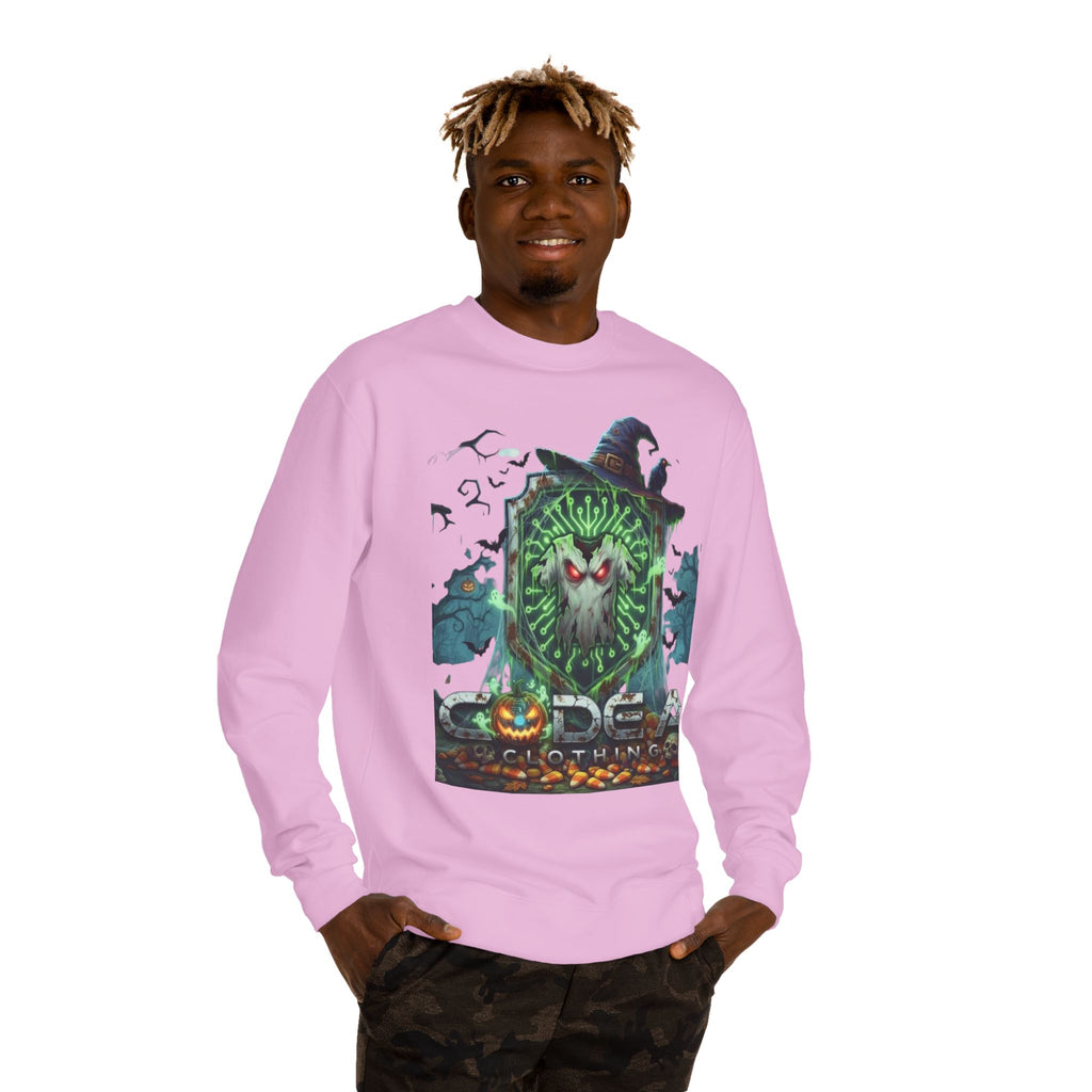 Halloween CodeAiclothing Crew Neck Sweatshirt
