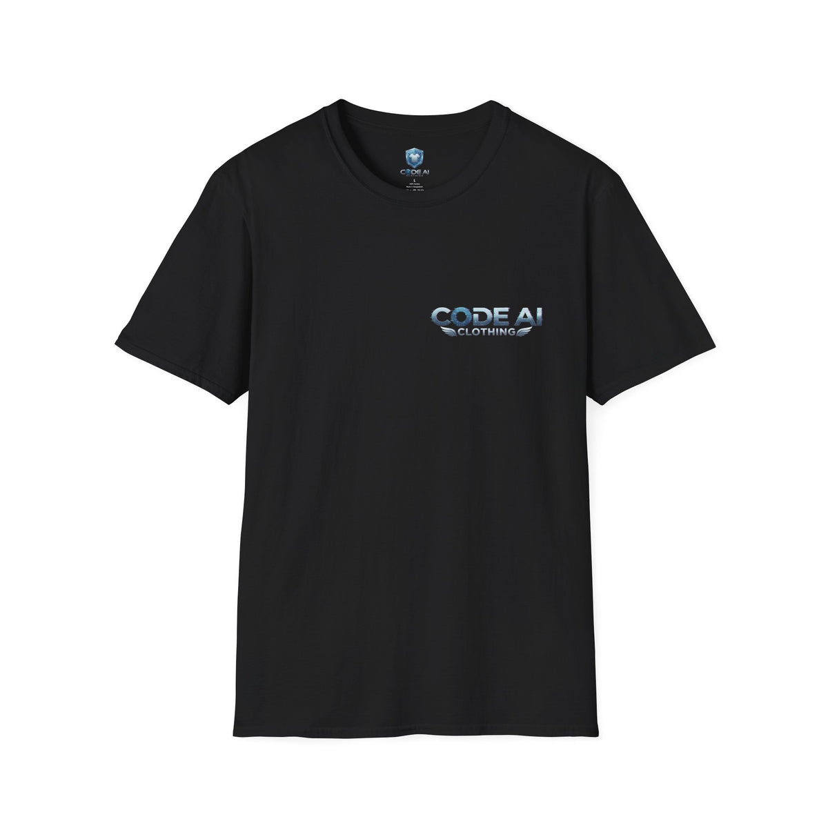 Sliver and black code ai clothing T-Shirt