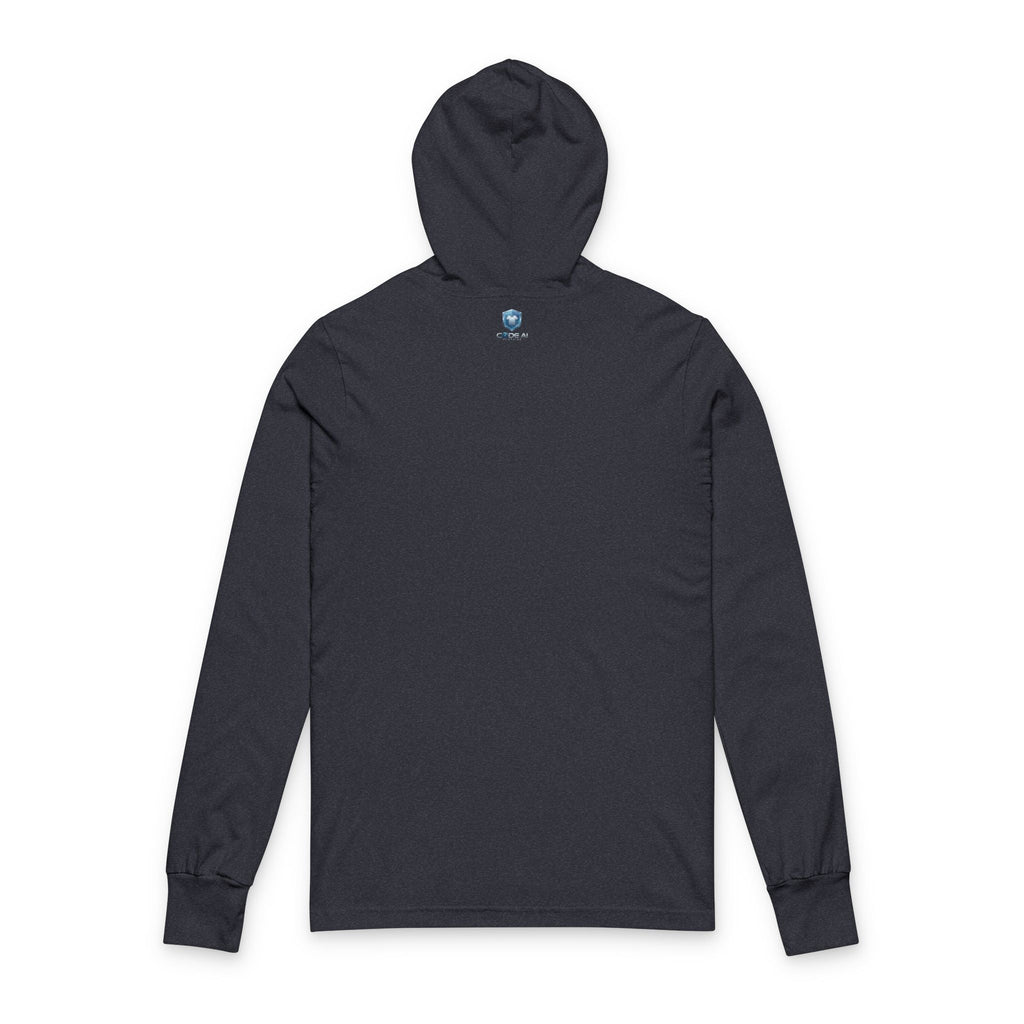 Wolf CodeAiclothing Hooded Long Sleeve Tee