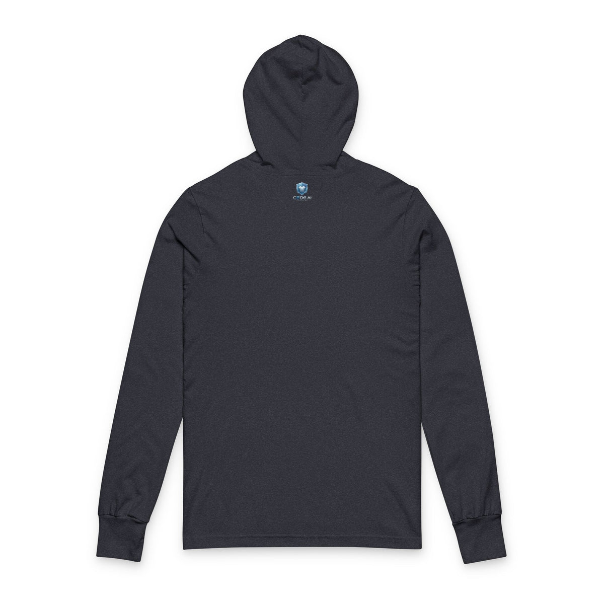 Wolf CodeAiclothing Hooded Long Sleeve Tee