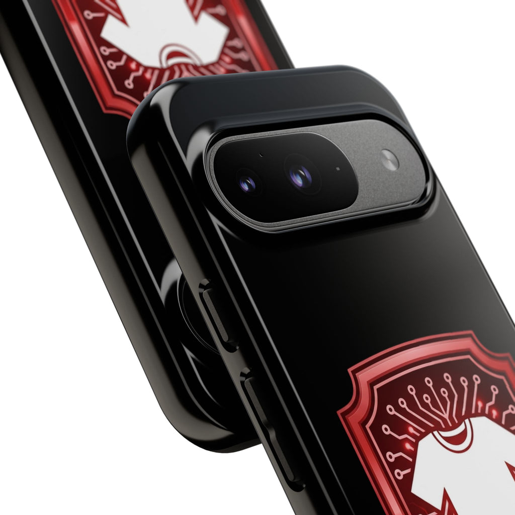 Red and White Code Case