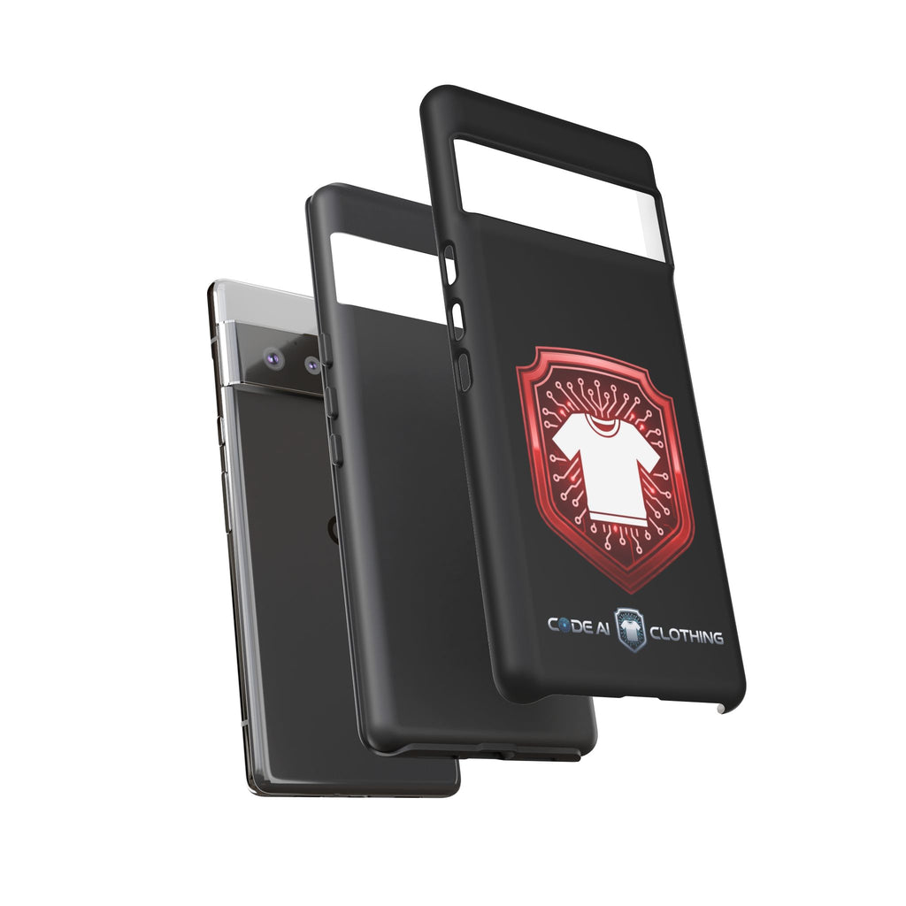 Red and White Code Case
