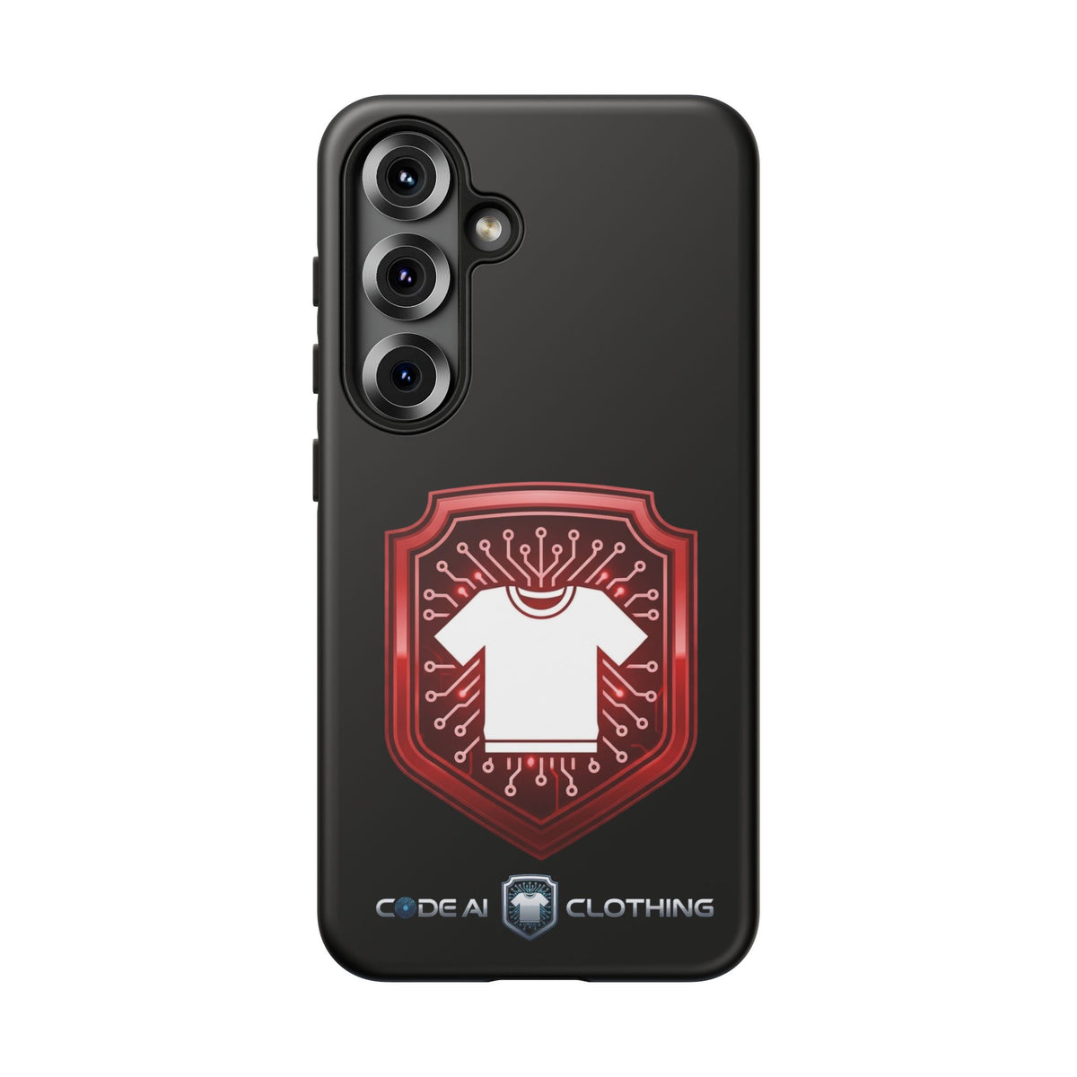 Red and White Code Case