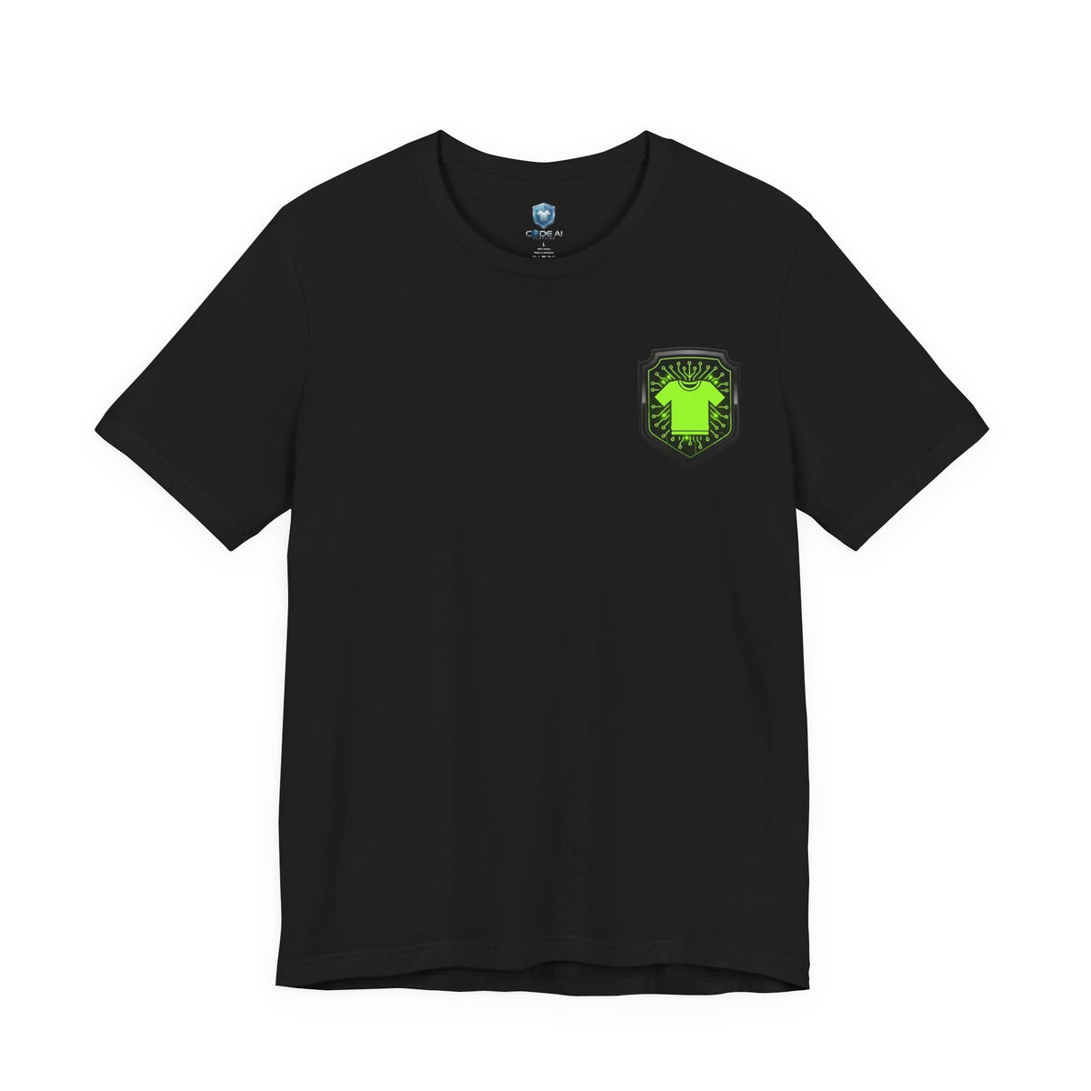 Neon Green Code Tee