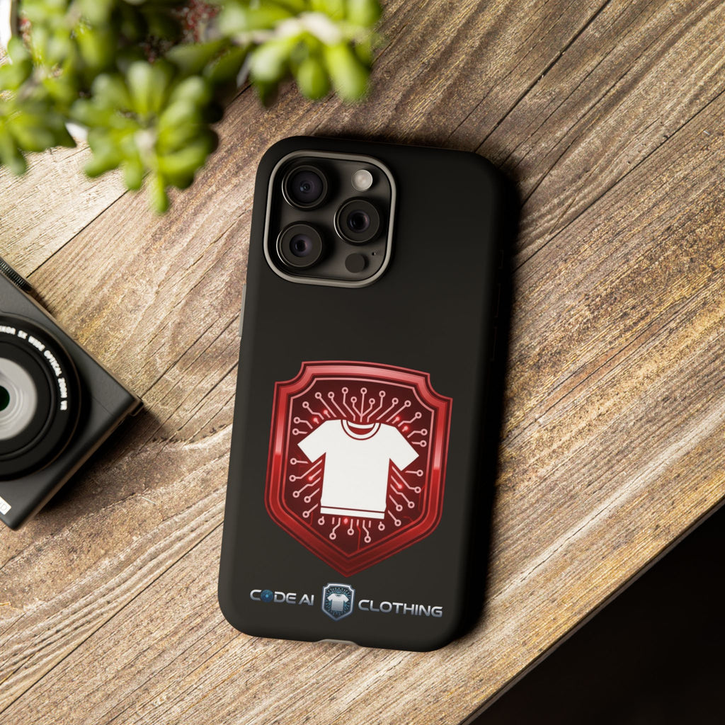Red and White Code Case