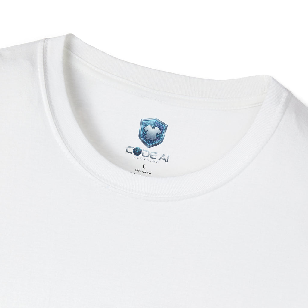 Sliver and black code ai clothing T-Shirt