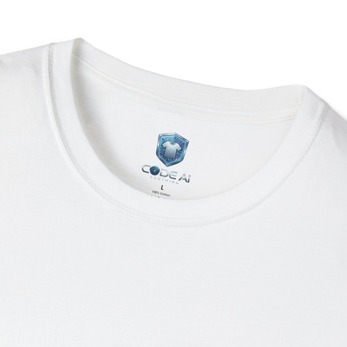 Sliver and black code ai clothing T-Shirt