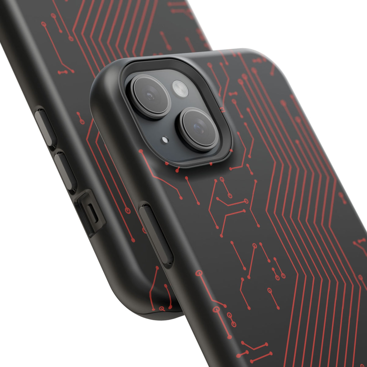 Code AI Circuit Phone Case