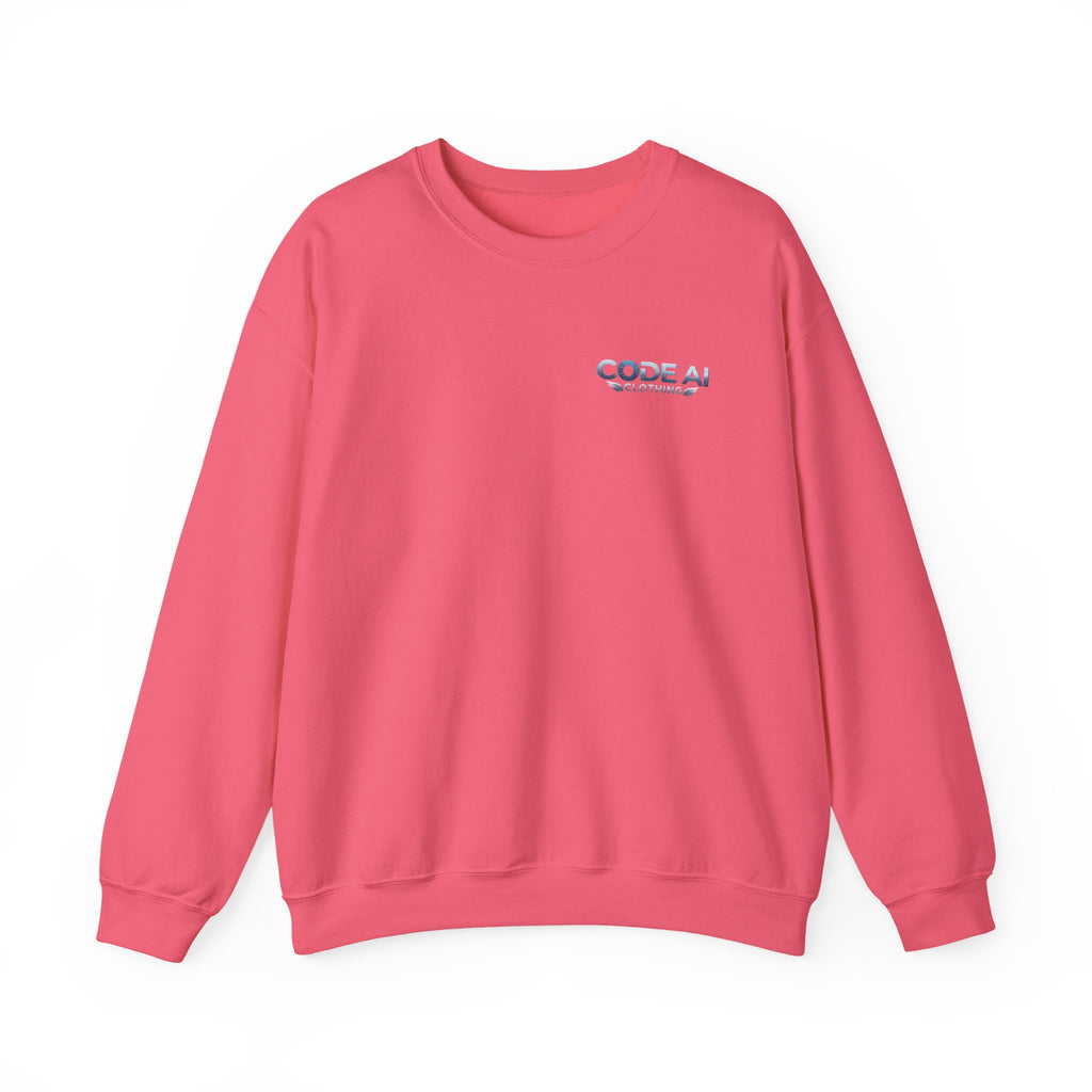 Pink shield Heavy Blend™ Crewneck Sweatshirt