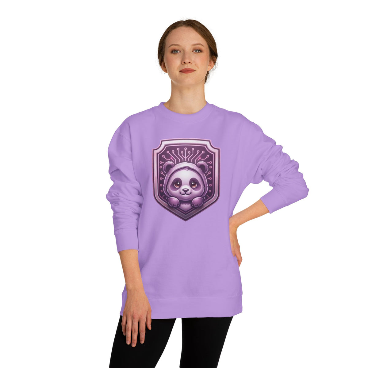 Panda Party Code Crewneck