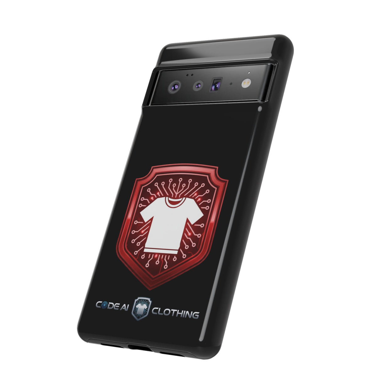 Red and White Code Case