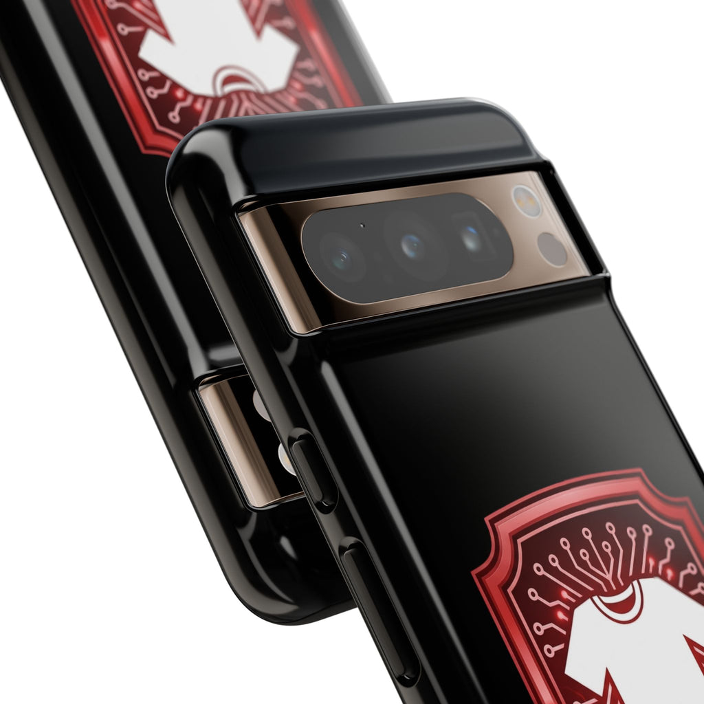 Red and White Code Case