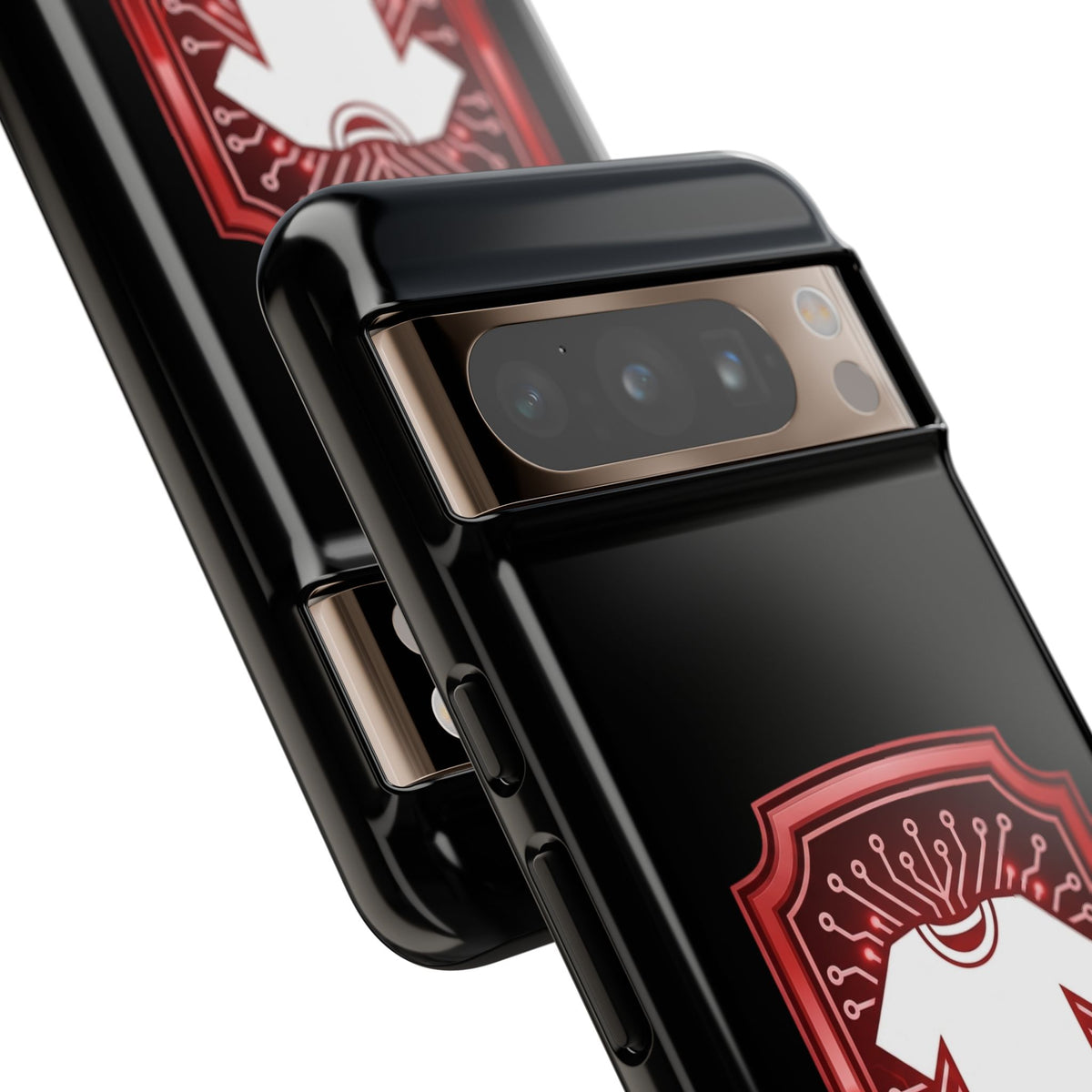 Red and White Code Case