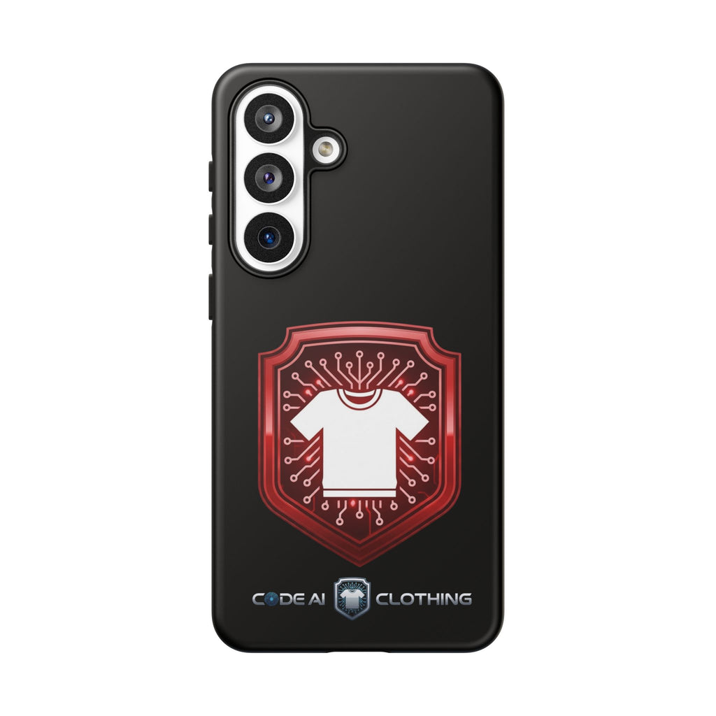 Red and White Code Case