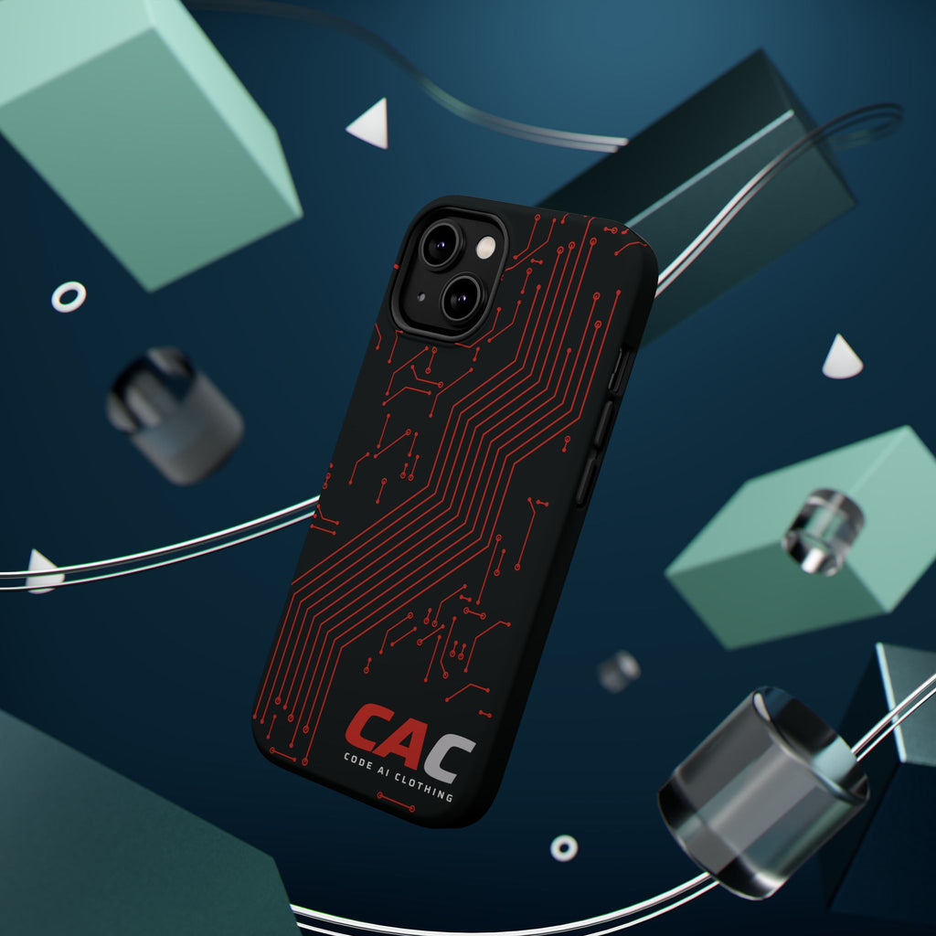 Code AI Circuit Phone Case