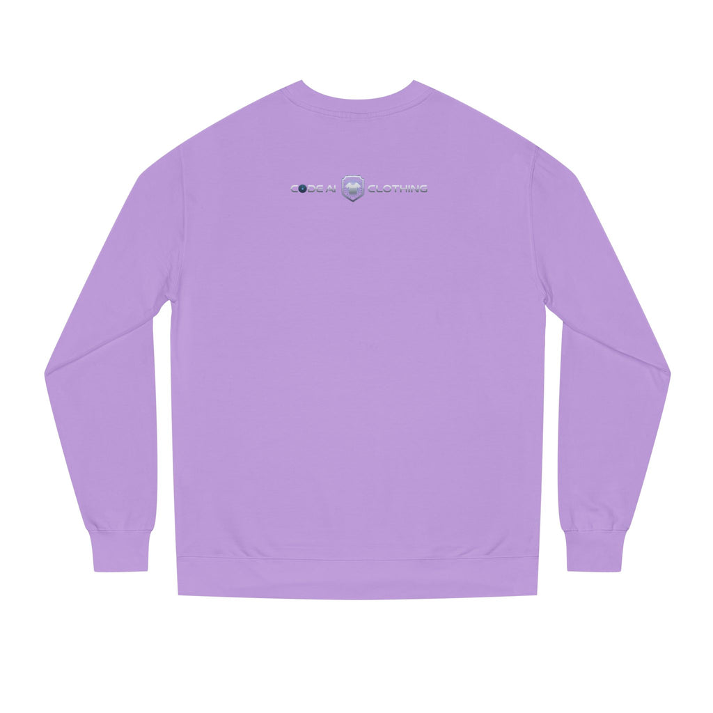 Cute panda CodeAiclothing Crew Neck Sweatshirt
