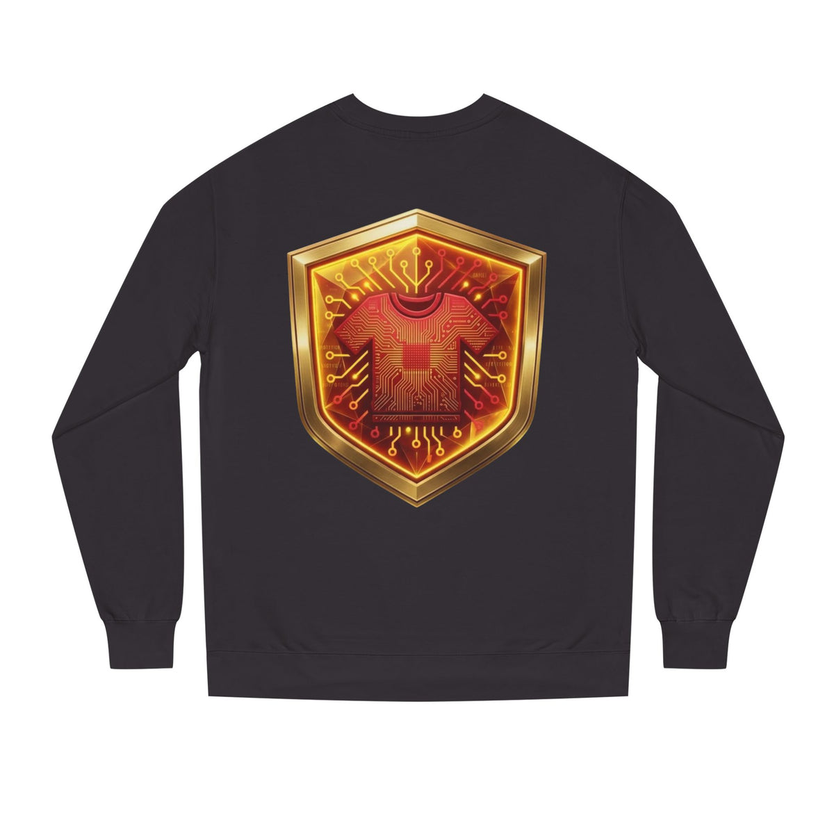 Red and Yellow Code Crewneck