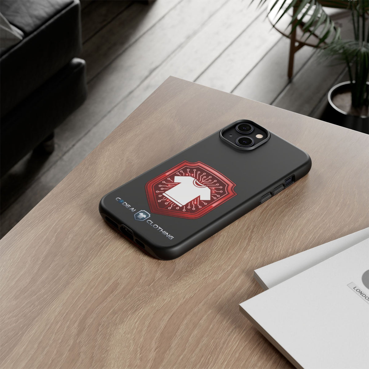 Red and White Code Case