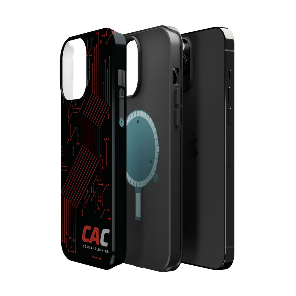 Code AI Circuit Phone Case