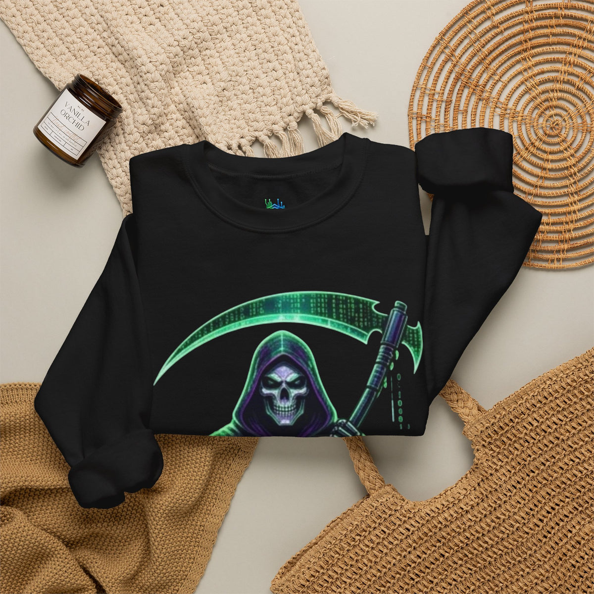 Grim Reaper Code Crewneck
