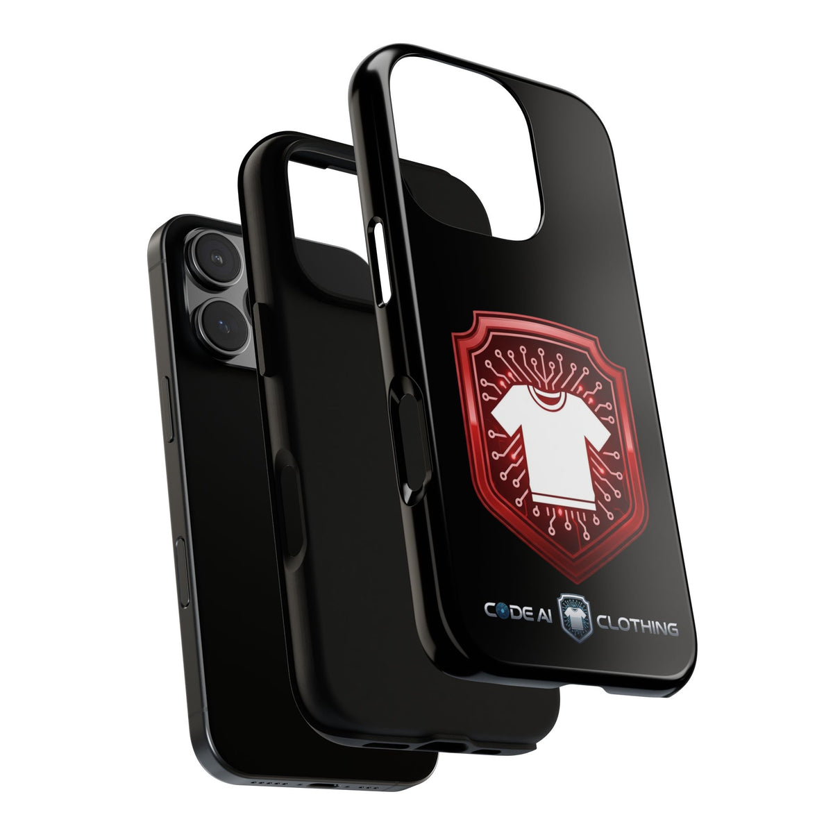 Red and White Code Case